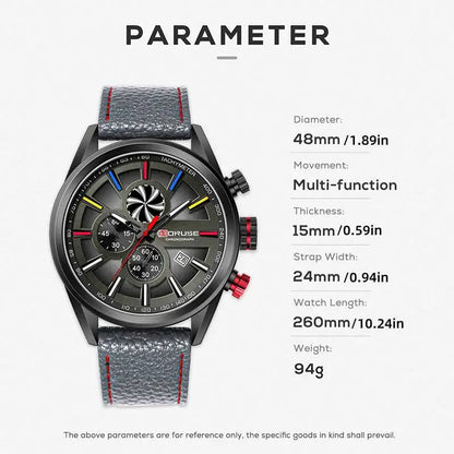 Montre de sport militaire Chrono pour homme