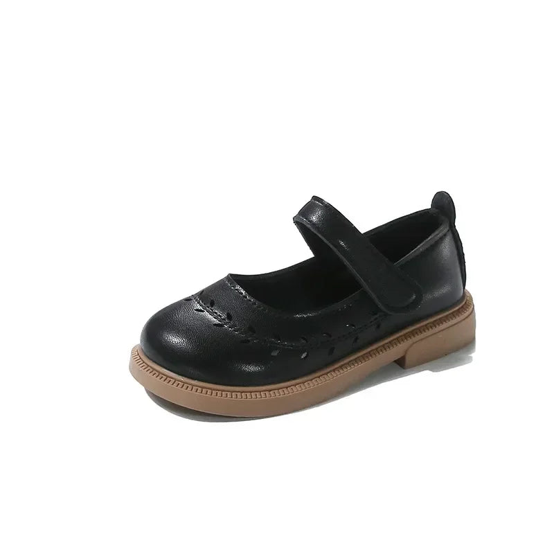 Baby Girls PU Leather Breathable Shoes