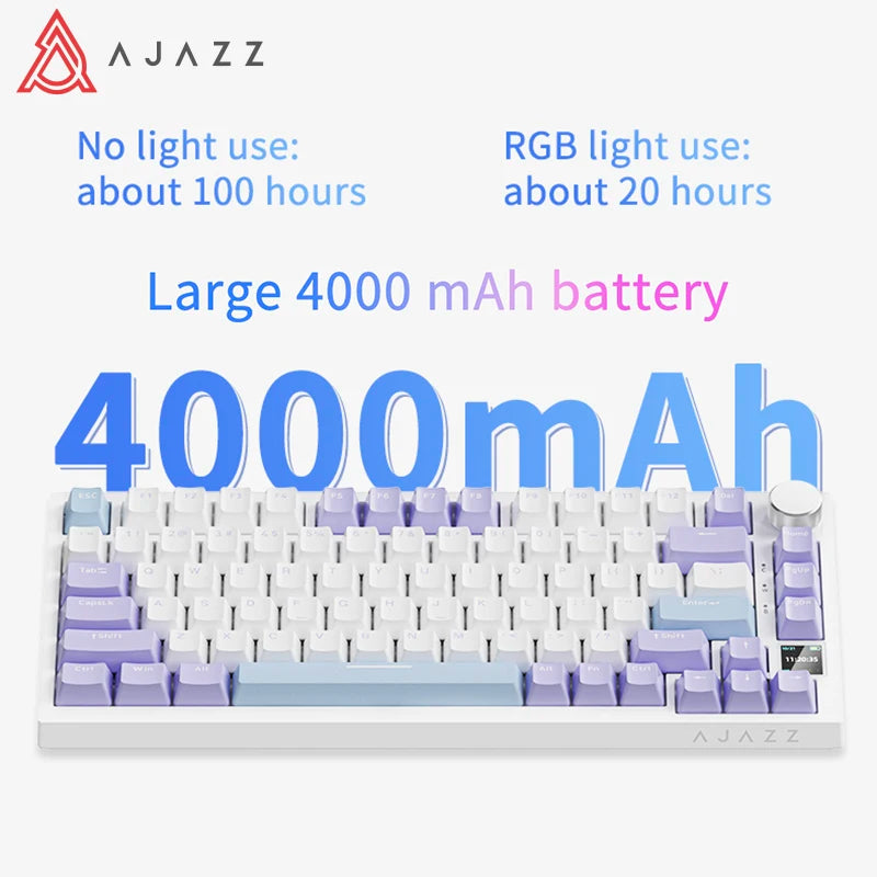 AK820 RGB Tri-Mode Kabellose mechanische Gaming-Tastatur