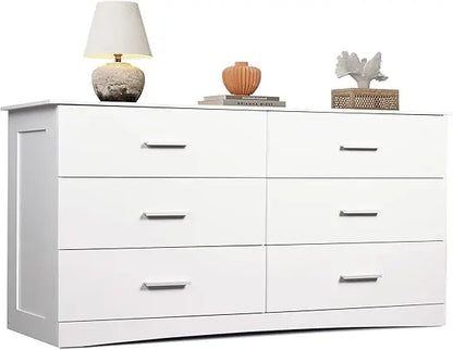 8-Drawer Dresser in Natural Finish