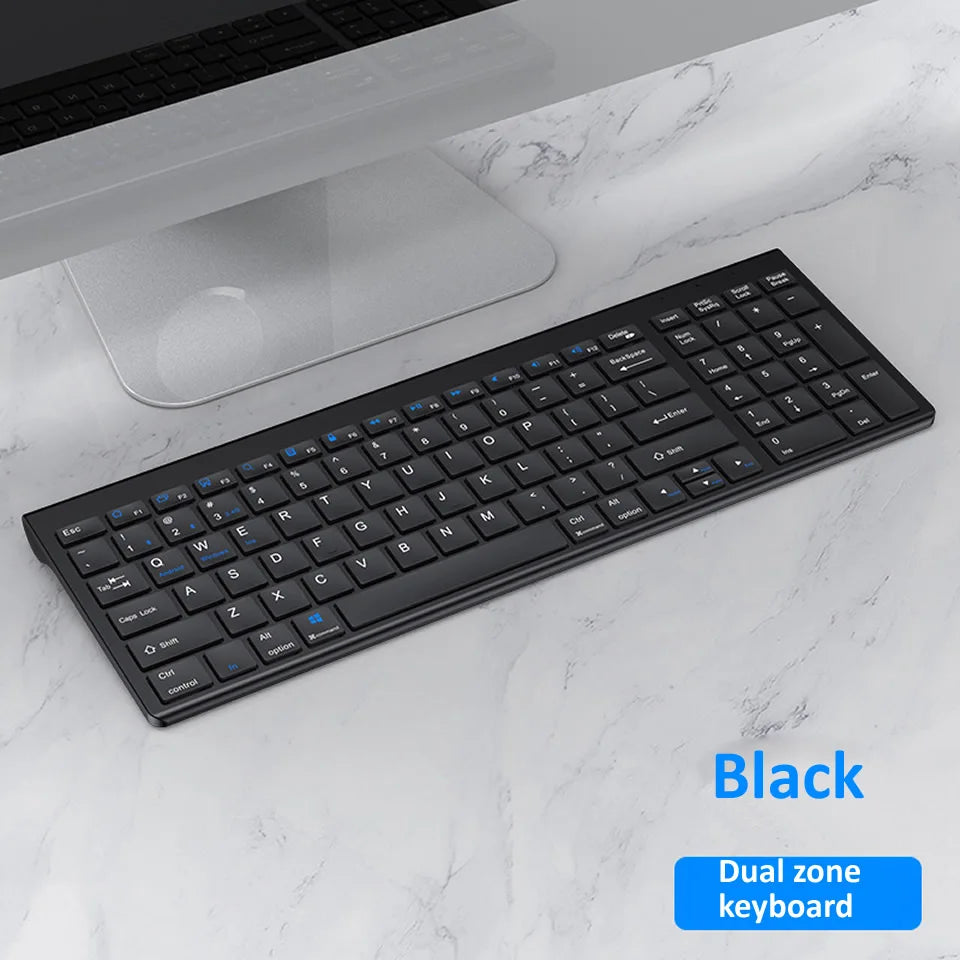 Rechargeable Wireless Keyboard and Mouse