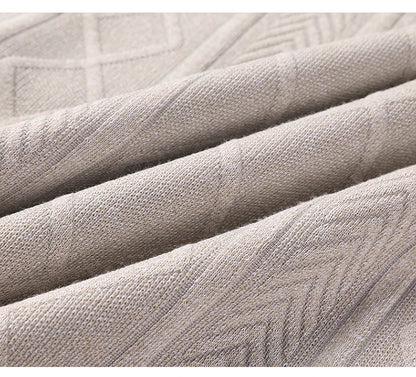 Versatile Men's Knit Pullover Sweater