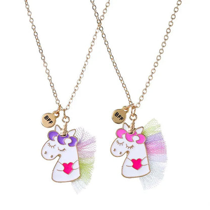 Cute Sushi BFF Necklaces Set