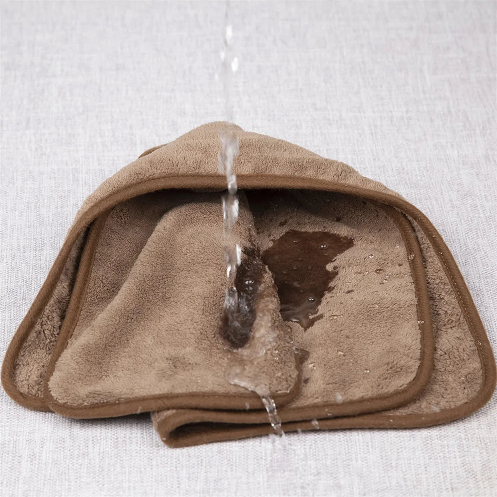 Serviette d'enveloppement de visage en microfibre personnalisée pour les soins de la peau