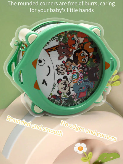 Un ensemble de jouets pour enfants, tambour et trompette