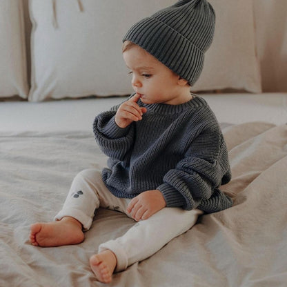 Cozy Knit Baby Sweater for Autumn/Winter