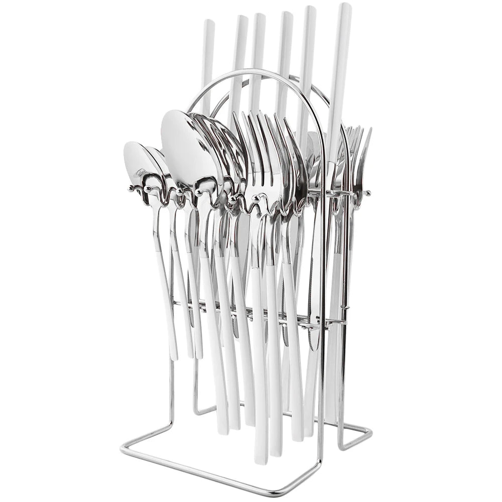 Ensemble de vaisselle étoile en acier inoxydable