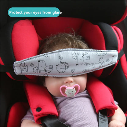 Adjustable Baby Car Seat Head Support - Safety Pillow