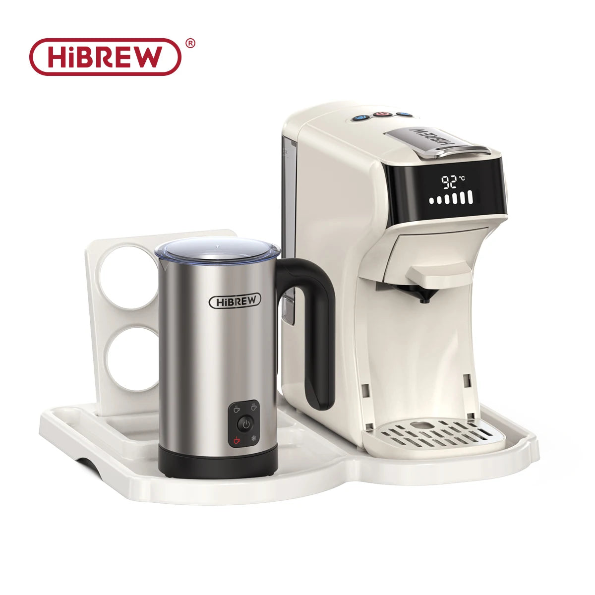 6-in-1 Kapsel-Kaffeemaschine Espresso Cappuccino Maker