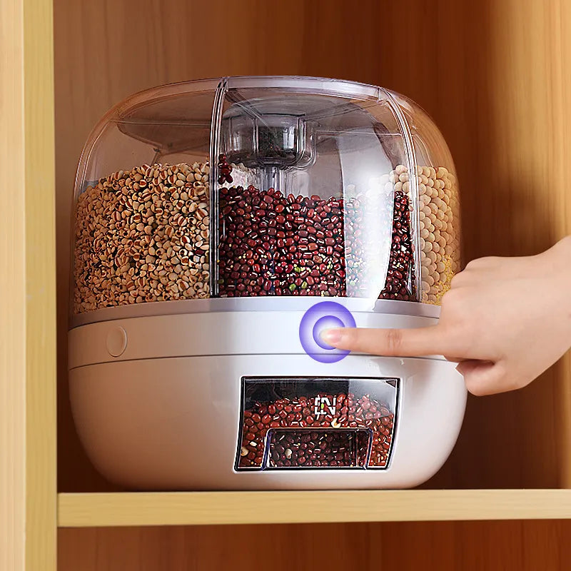 360 Degree Rotating Rice Dispenser