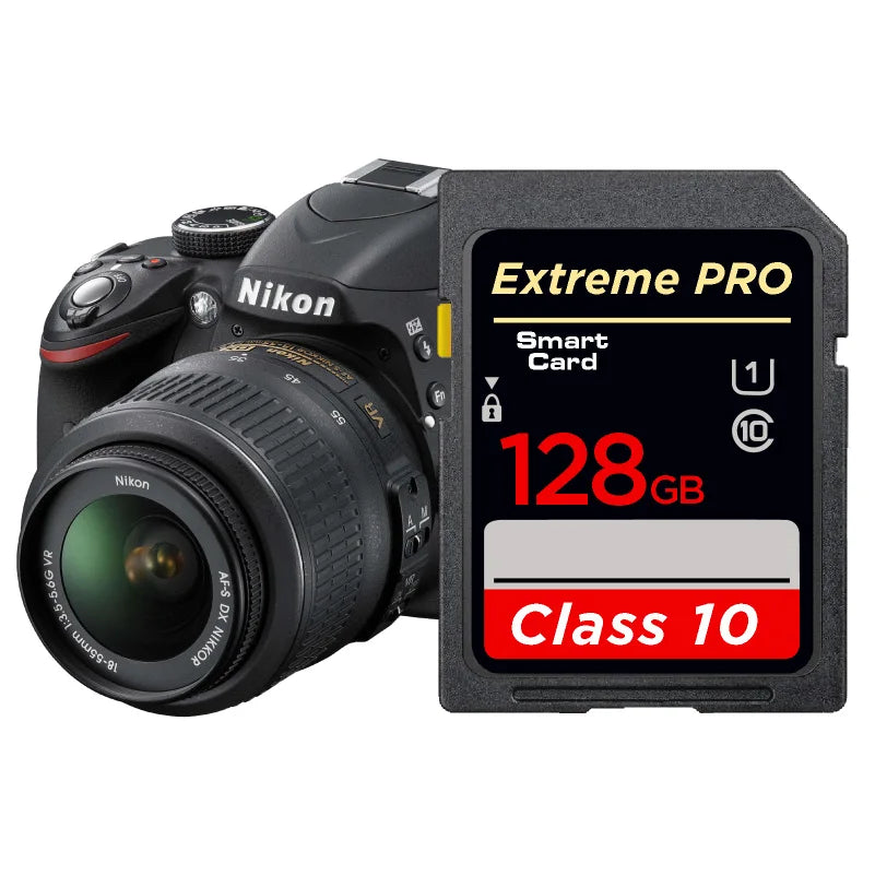 High-Speed Class 10 SD Cards - 8GB - 256GB