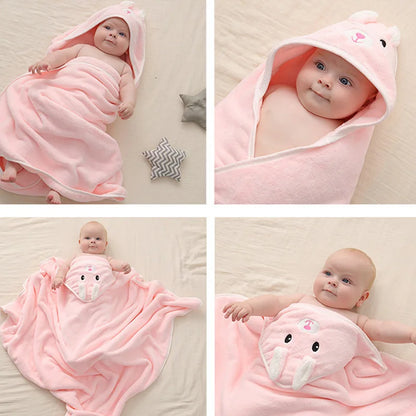 Serviettes à capuche confortables pour bébé Serviettes à capuche pour bébé