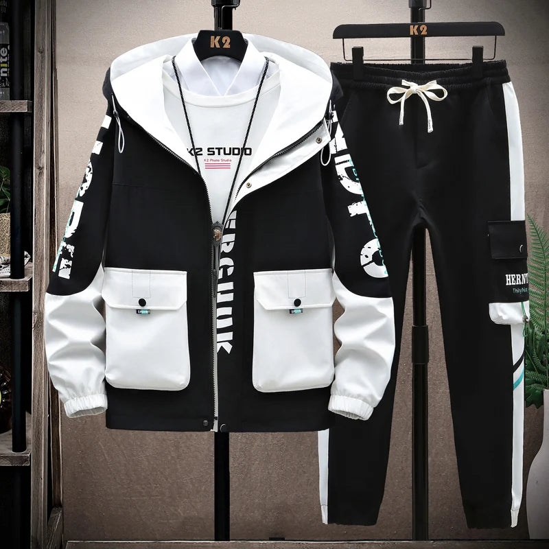 Harajuku style Tracksuit Set