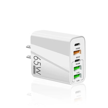 6-Port 65W Fast Charger for iPhone 14