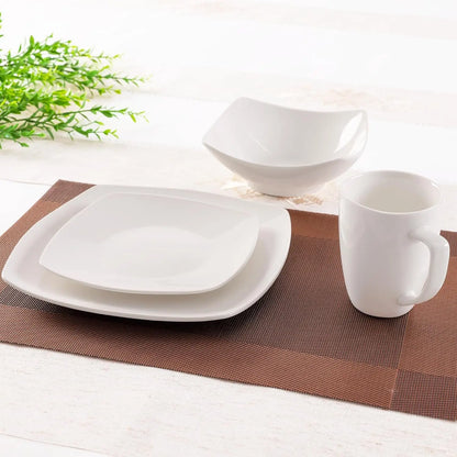 Perta 16-Piece Stoneware Dinnerware Set