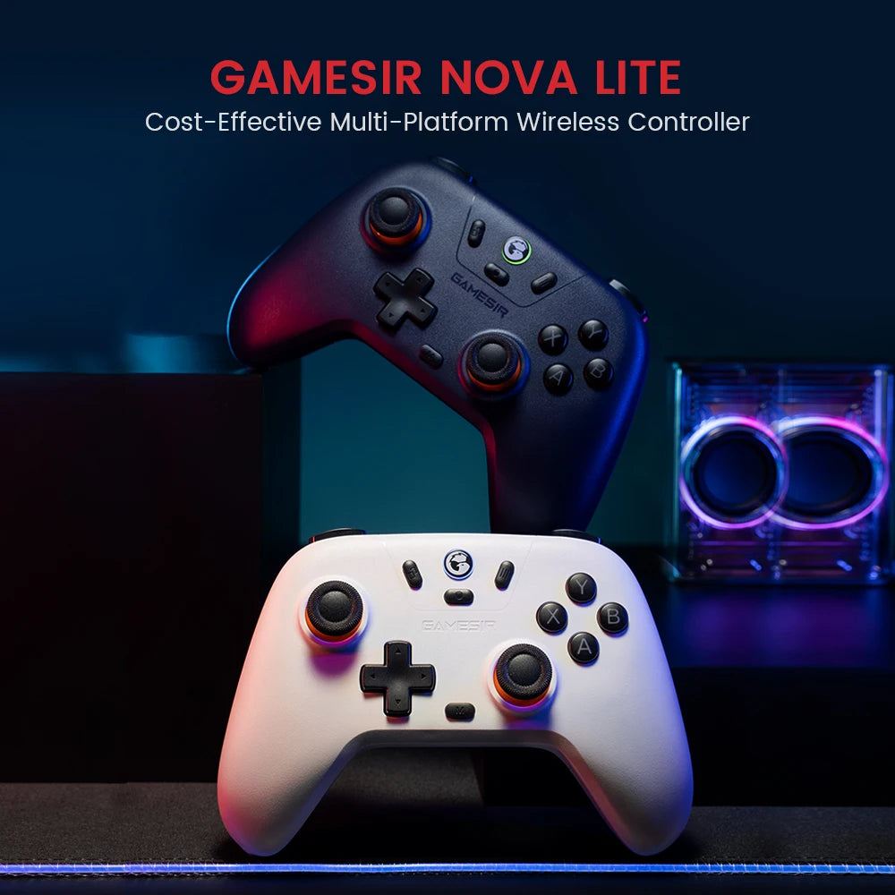 T4 Nova Lite Switch Controller Hall Effect Gamepad Nintendo Switch iPhone, Android Mobile Phone Windows PC Steam