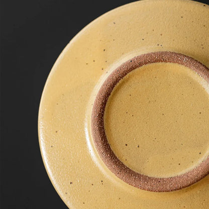 Service de table rond 12 pièces en grès