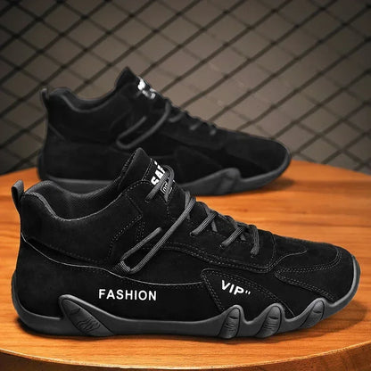 Warm Fur Men Ankle Comfortable Loafers