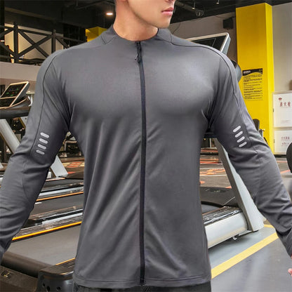 Men's Fitness Hooded Sportswear - Training Sweatshirt & Casual Jacket