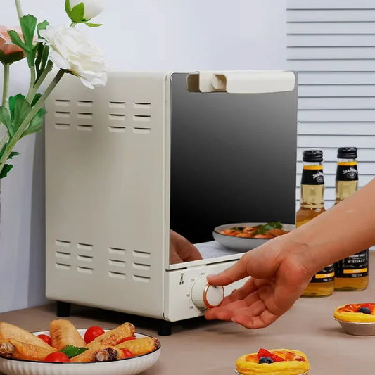 Elektrischer Heißluftfritteusen-Toasterofen mit großem Fassungsvermögen, 12 l