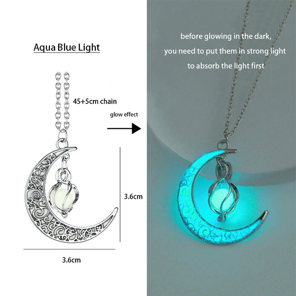 Collier Dragon Lumineux Lumineux - Fluorescence Nocturne 