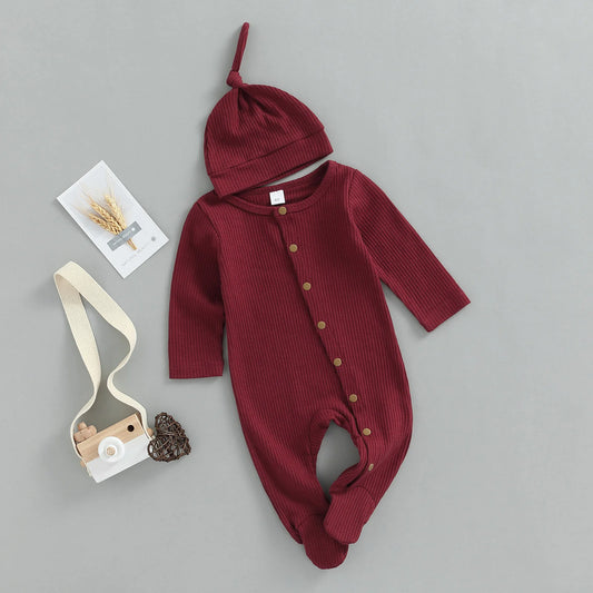 Herbstlicher Baby Strampler