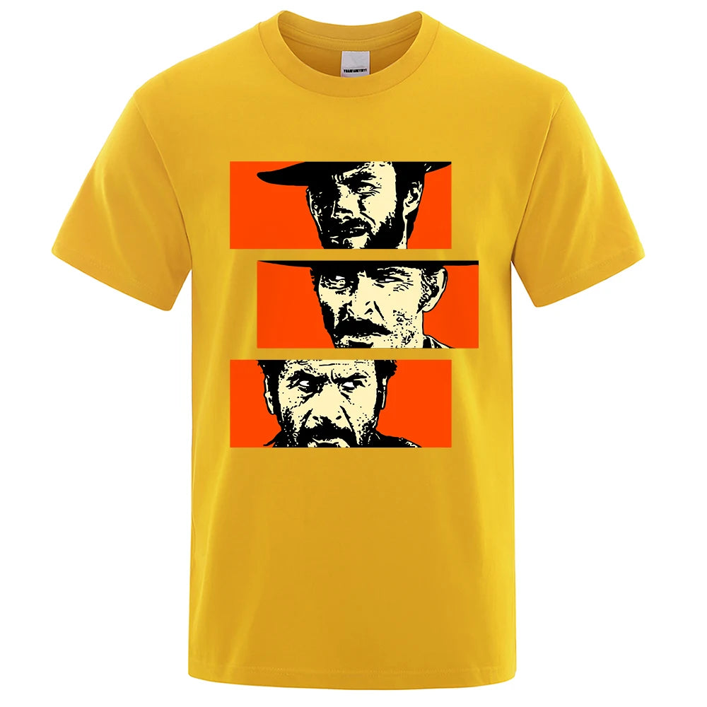 Blondie Angel Eyes Tuco Cowboy T-Shirt pour Hommes