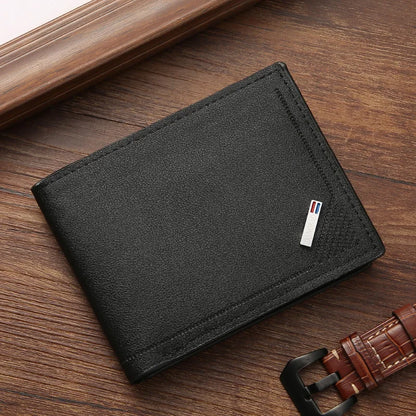 Vintage PU Leather Minimalist Wallet