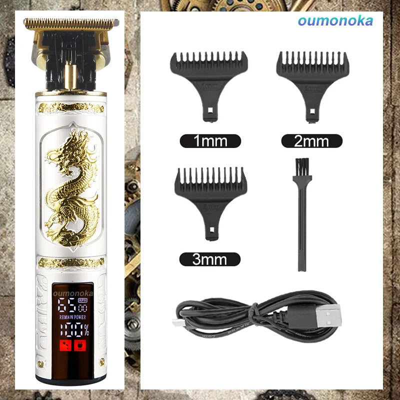 Rechargeable Electric Shaver for Men - T9 Hair Cutting Machine