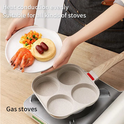 4-Hole Non-Stick Breakfast Pan