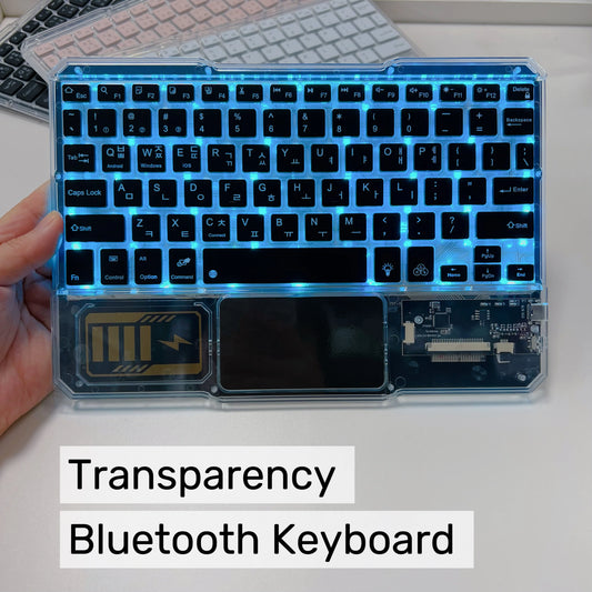 Clear Backlit Tablet Keyboard