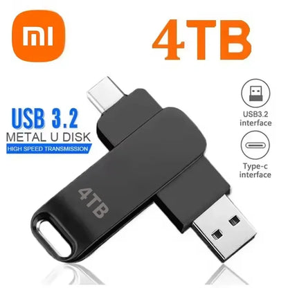 Xiaomi 16 TB USB 3.2-Flash-Laufwerk - wasserdichter Hochgeschwindigkeits-Speicherstick aus Metall