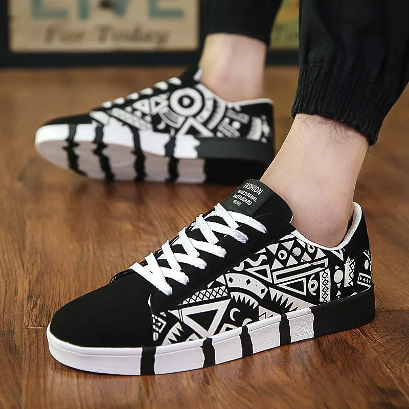Men's Casual Sports Wear-resistant Breathable Trendy  Sneakers