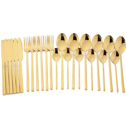 Ensemble de vaisselle étoile en acier inoxydable