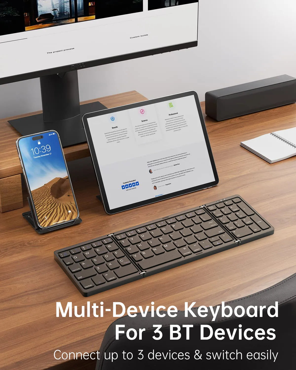 Clavier Bluetooth ultra fin