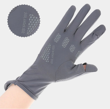 Women’s Summer Sunscreen Gloves – Thin Ice Silk