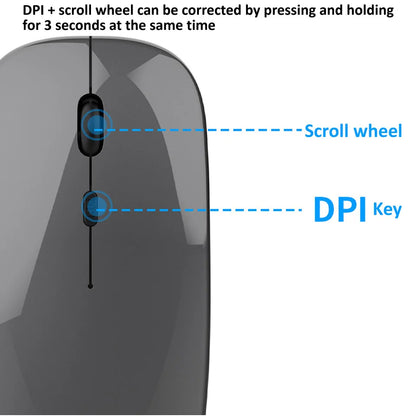 Rechargeable Wireless Keyboard and Mouse