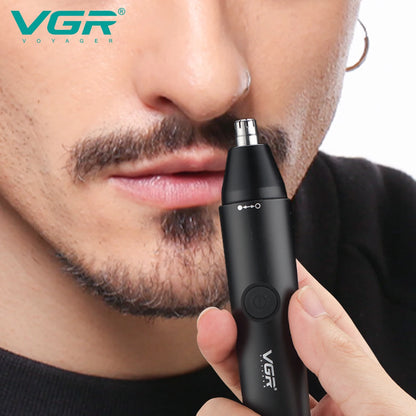 YD121 Rechargeable Electric Nose Hair Trimmer - Fully Automatic & Washable