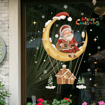DIY Christmas Window Stickers for Festive Home Decor