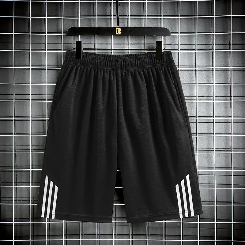 Three bar shorts for men's summer