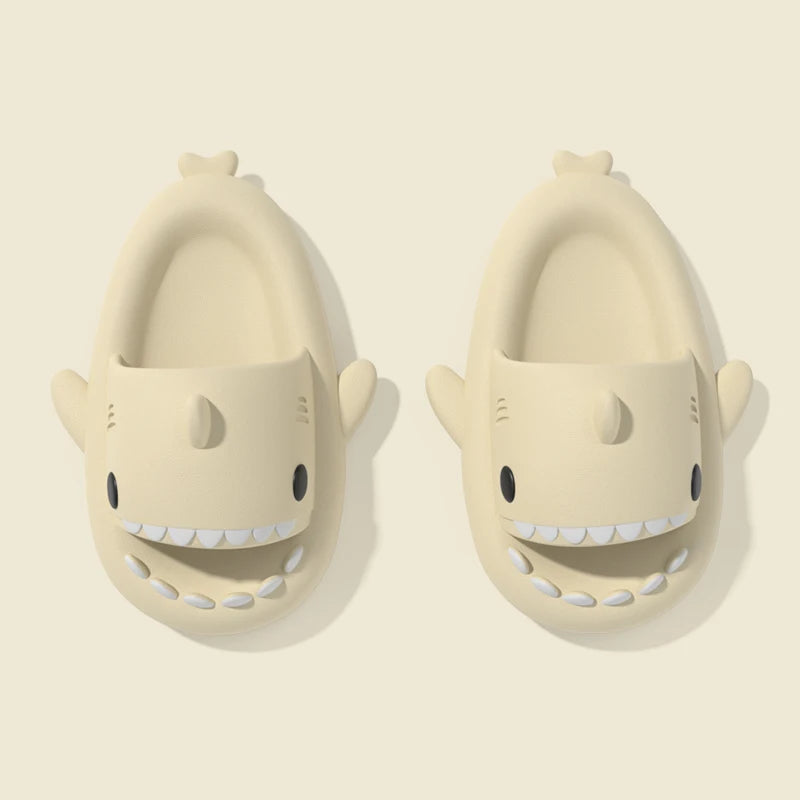 Shark-Hausschuhe, rutschfeste, einfarbige EVA-Schuhe