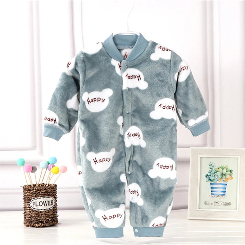 Long Sleeve Baby Romper Winter Clothes