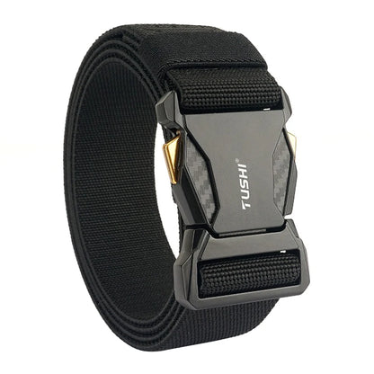 Quick-Release Elastic Belt for Men