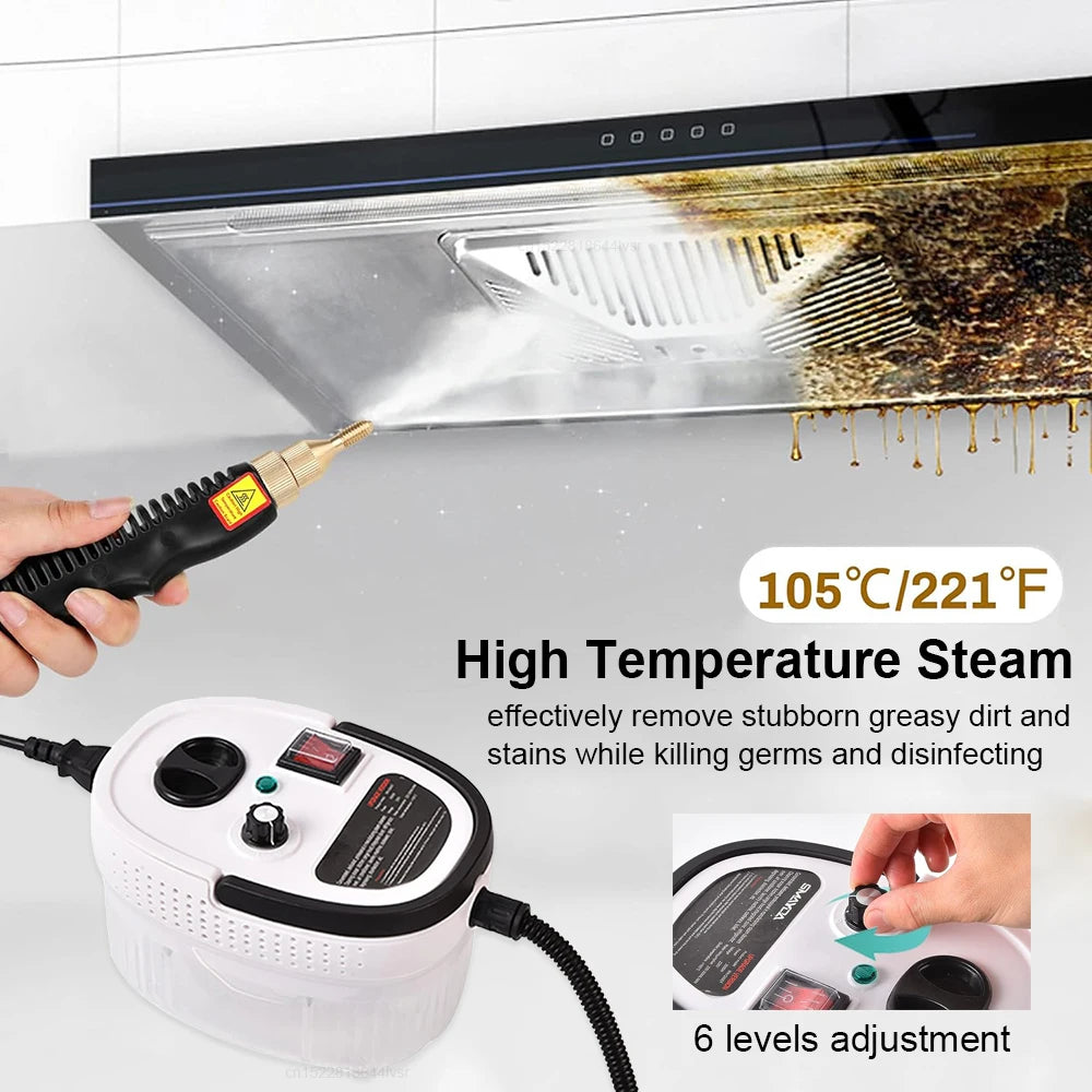 High-Pressure Handheld Steam Cleaner for Home & Car