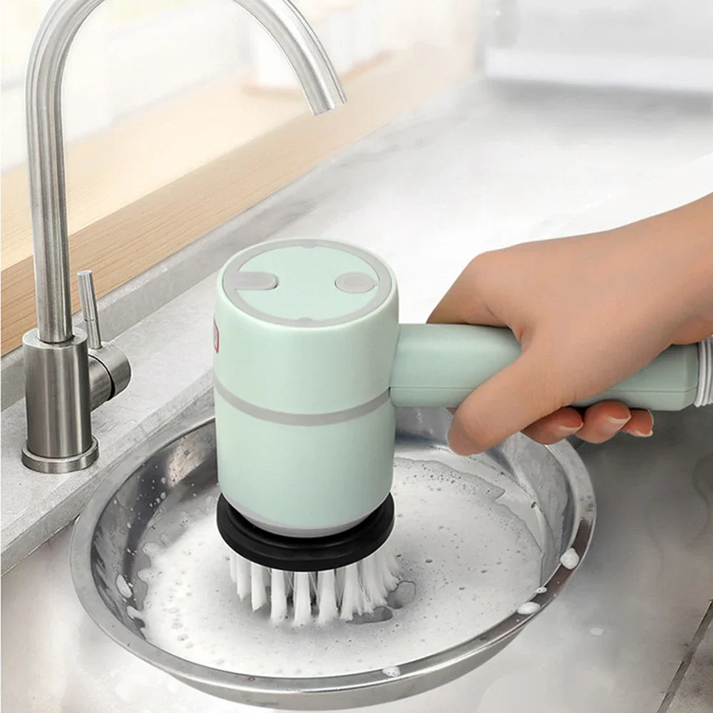 USB Rechargeable Automatic Wireless Electric Cleaning Brush