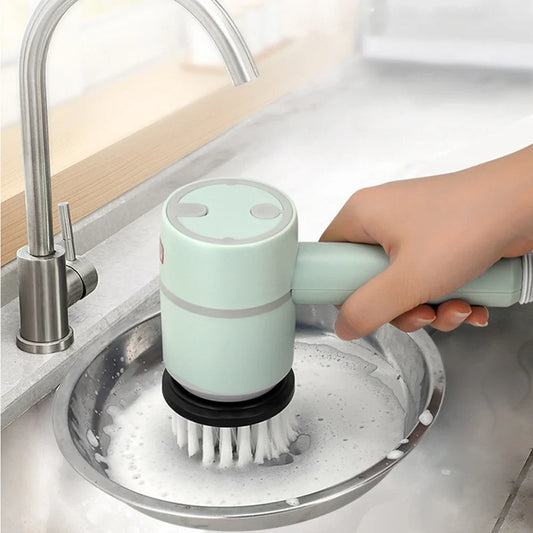 USB Rechargeable Automatic Wireless Electric Cleaning Brush