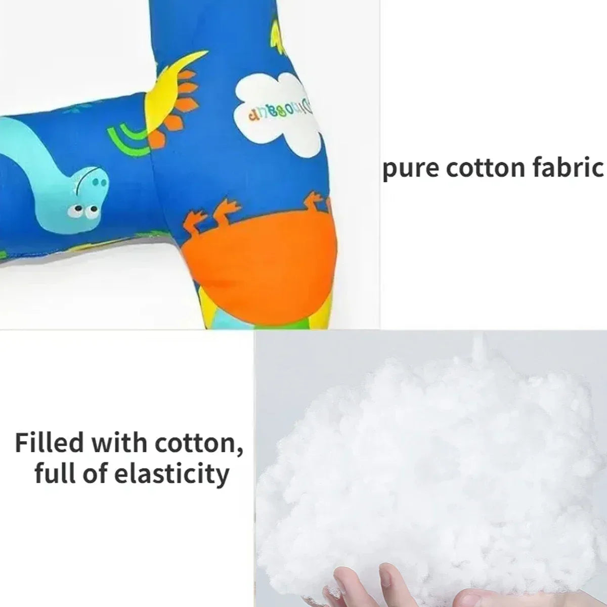 Coussin de soutien du cou pour enfant à motif animal mignon