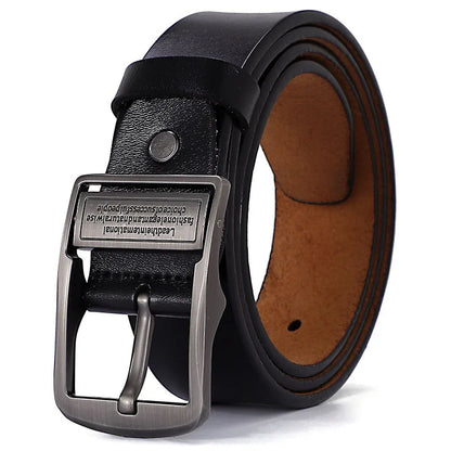 Ceinture en cuir de vache pour homme