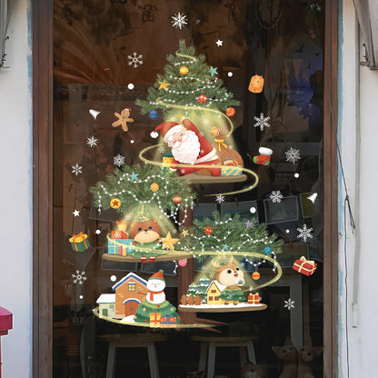 DIY Christmas Window Stickers for Festive Home Decor