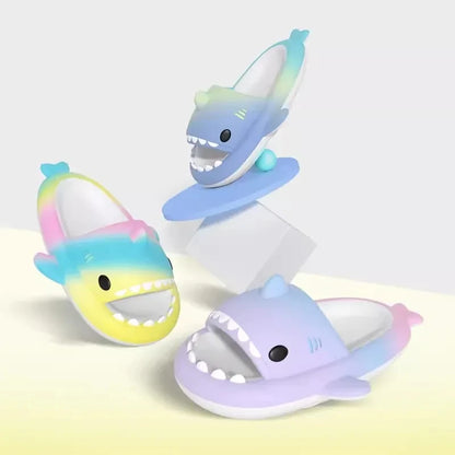 Shark-Hausschuhe, rutschfeste, einfarbige EVA-Schuhe